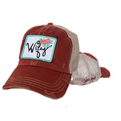 Judith March Wifey Hat  Red  eb-86312619